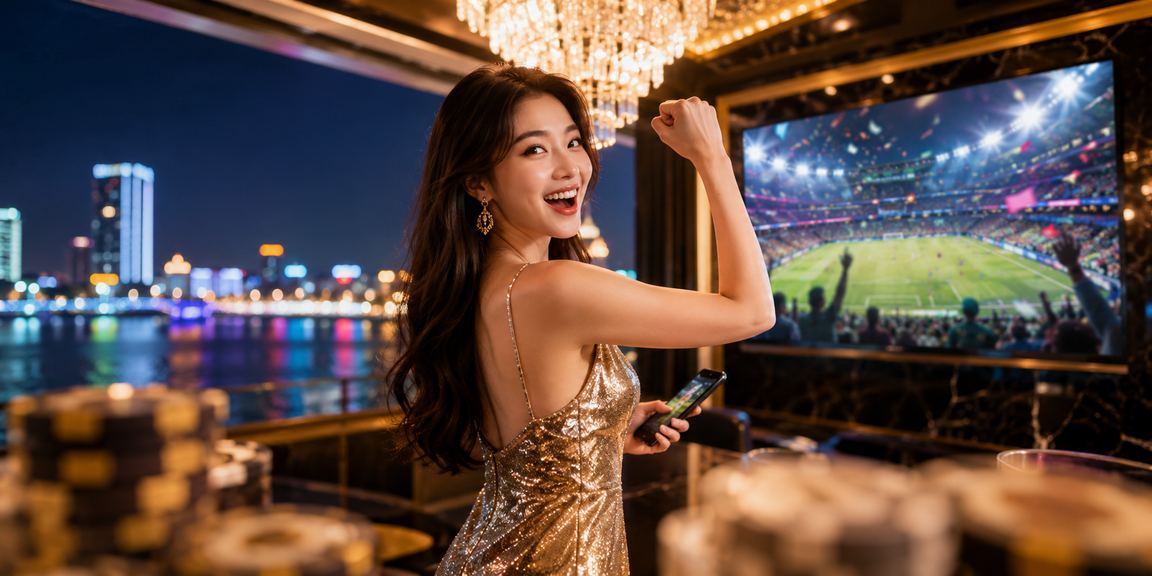 Người dùng cá cược esports trên bãi biển Đà Nẵng với điện thoại