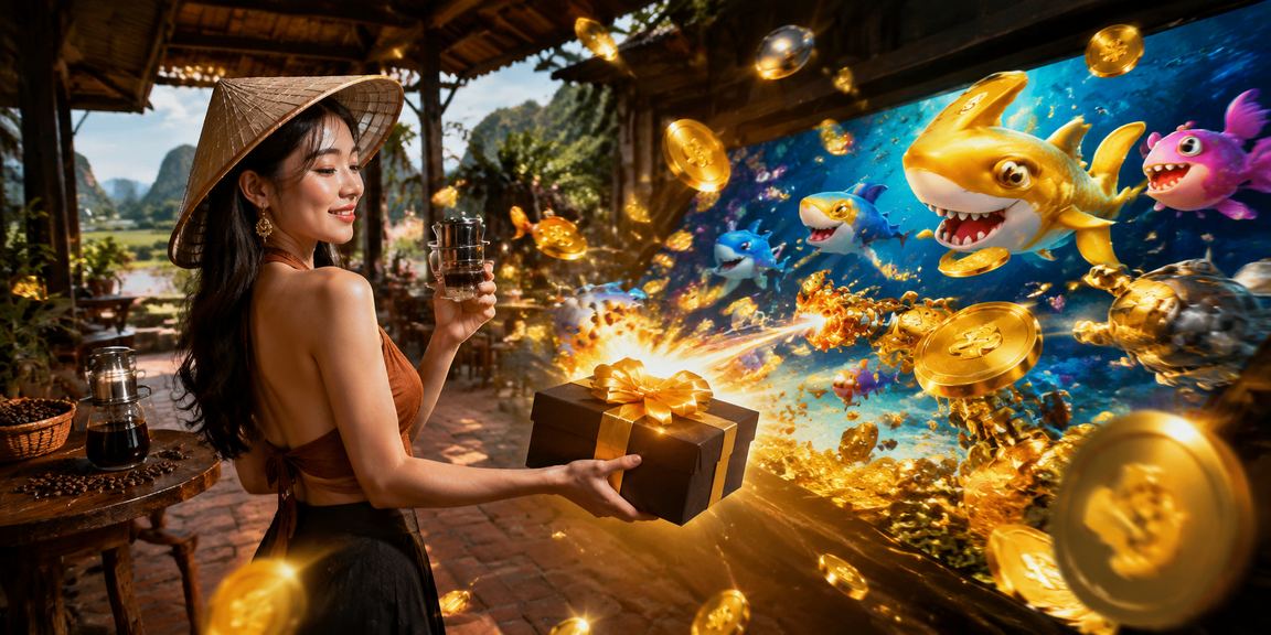 Người chơi thư giãn cà phê và đặt cược trực tuyến tại Ninh Bình